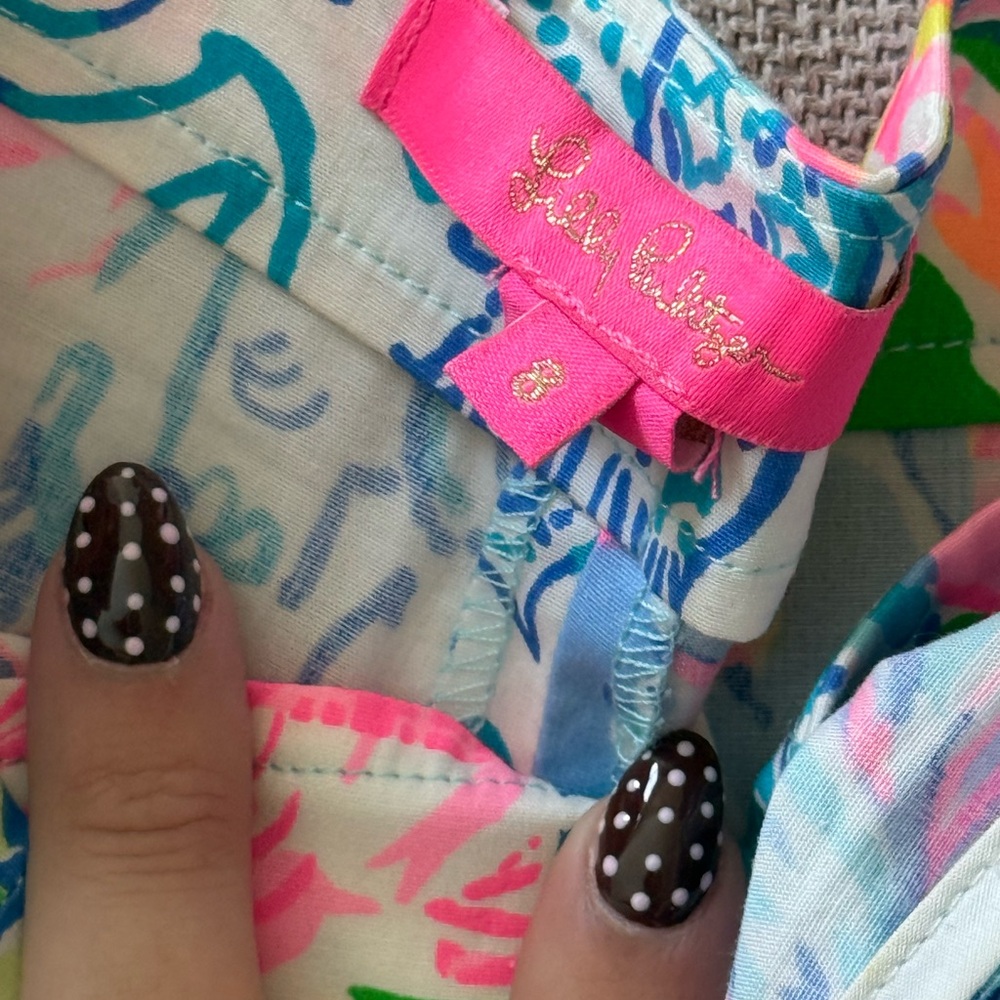 Lilly Pulitzer Patchwork Skort - Picture 4 of 5